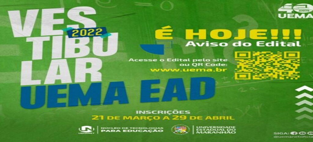 Divulgado edital do Vestibular EaD 2022