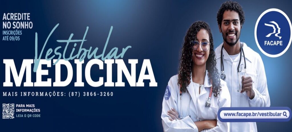 Facape abre inscrições para vestibular de Medicina