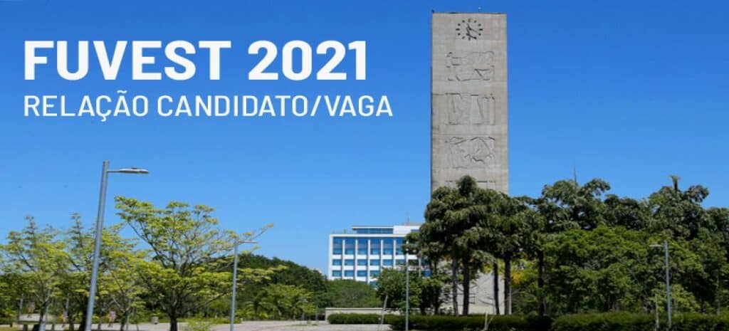 Fuvest divulga relação candidato/vaga para o vestibular da USP 2021