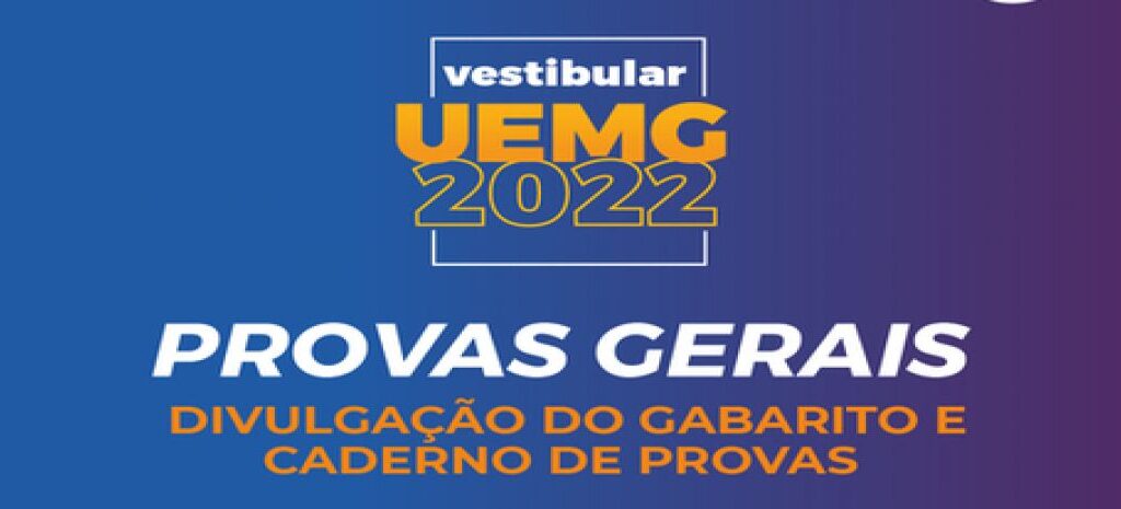 Gabarito UEMG - Provas de Conhecimento Gerais ocorreram no último domingo