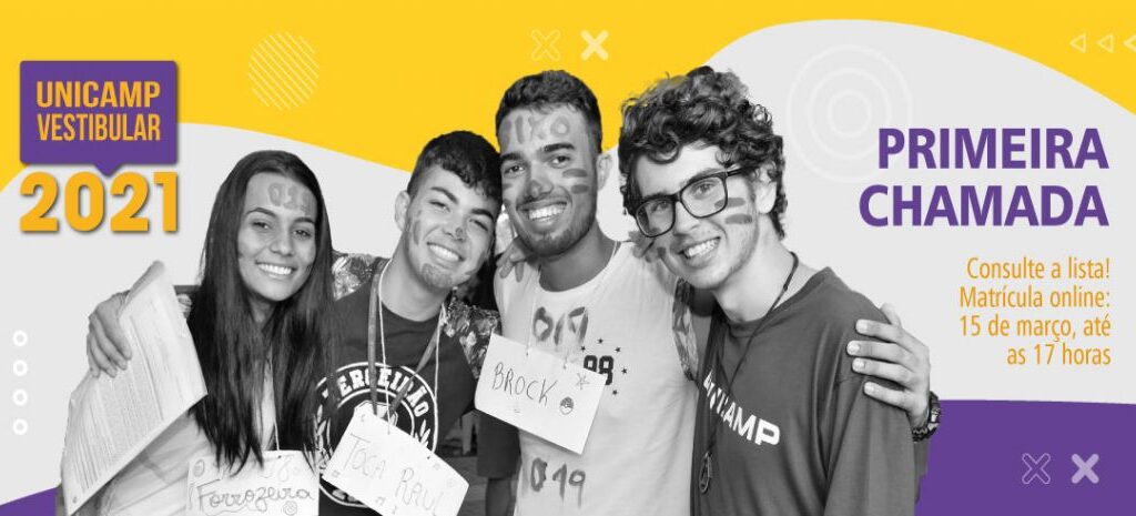 Inclusão: Vestibular Unicamp tem 50% de estudantes de escolas públicas aprovados na primeira chamada