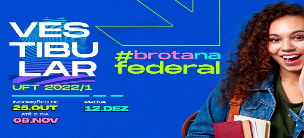 Inscrições para o Vestibular da UFT estão abertas