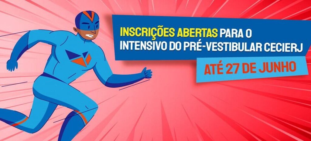 Pré-vestibular CECIERJ está com inscrições abertas para o curso intensivo