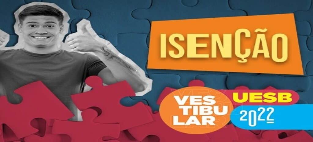 Uesb divulga datas e Edital de Isenção para Vestibular 2022