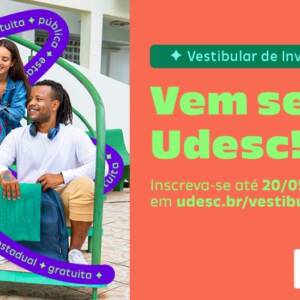 Último Dia para Solicitar Isenção da Taxa do Vestibular de Inverno da Udesc é nesta Terça-feira