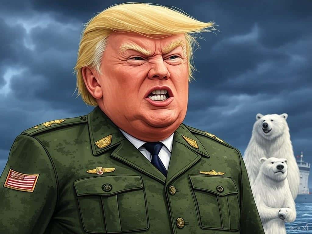 Donald trump militarista
