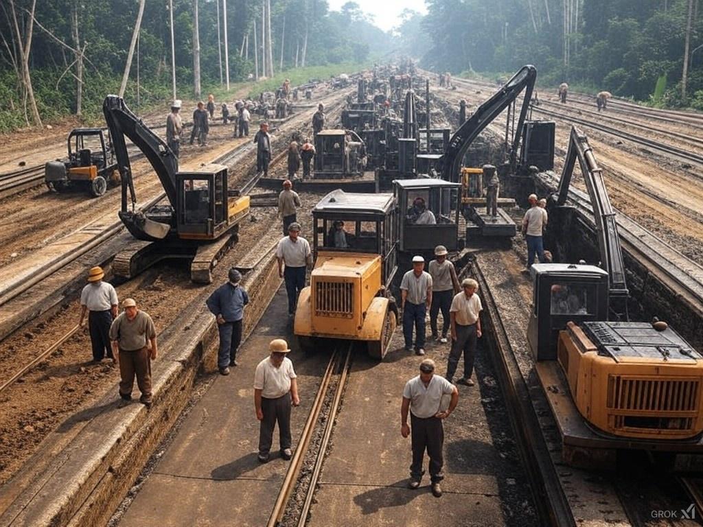 Construção canal do Panamá