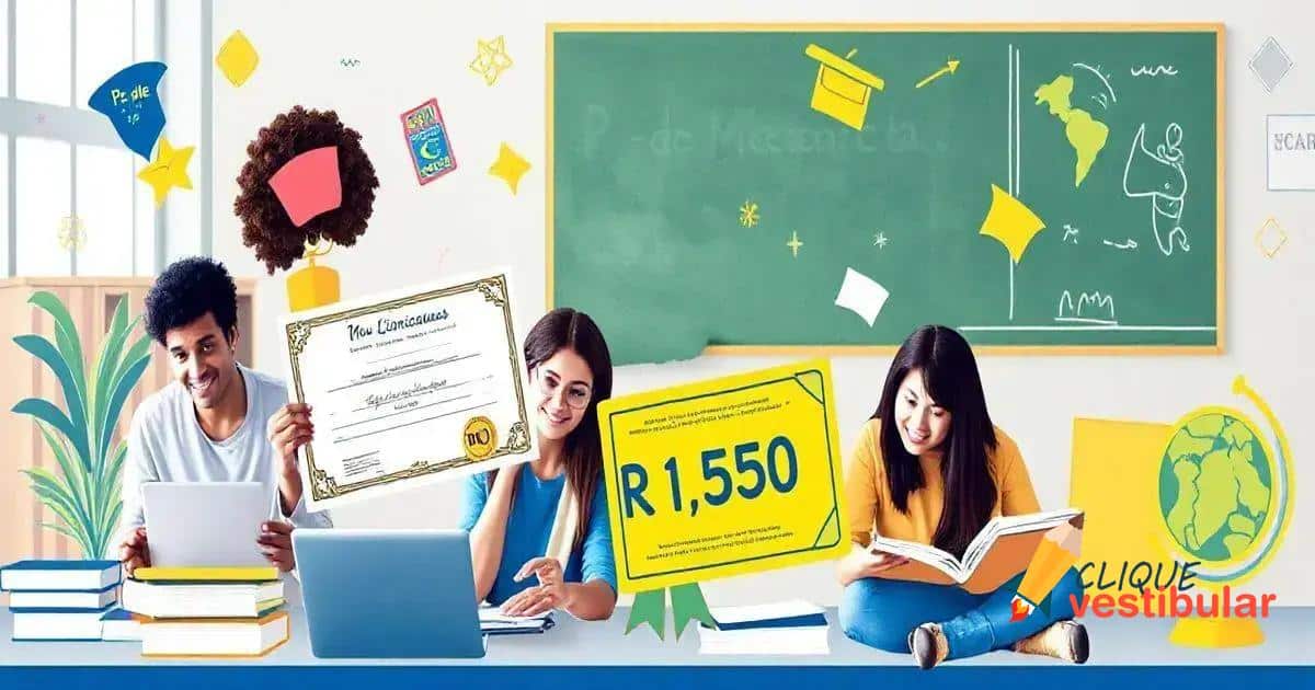 Pé-de-Meia Licenciaturas: Bolsa de R$ 1.050 para Estudantes