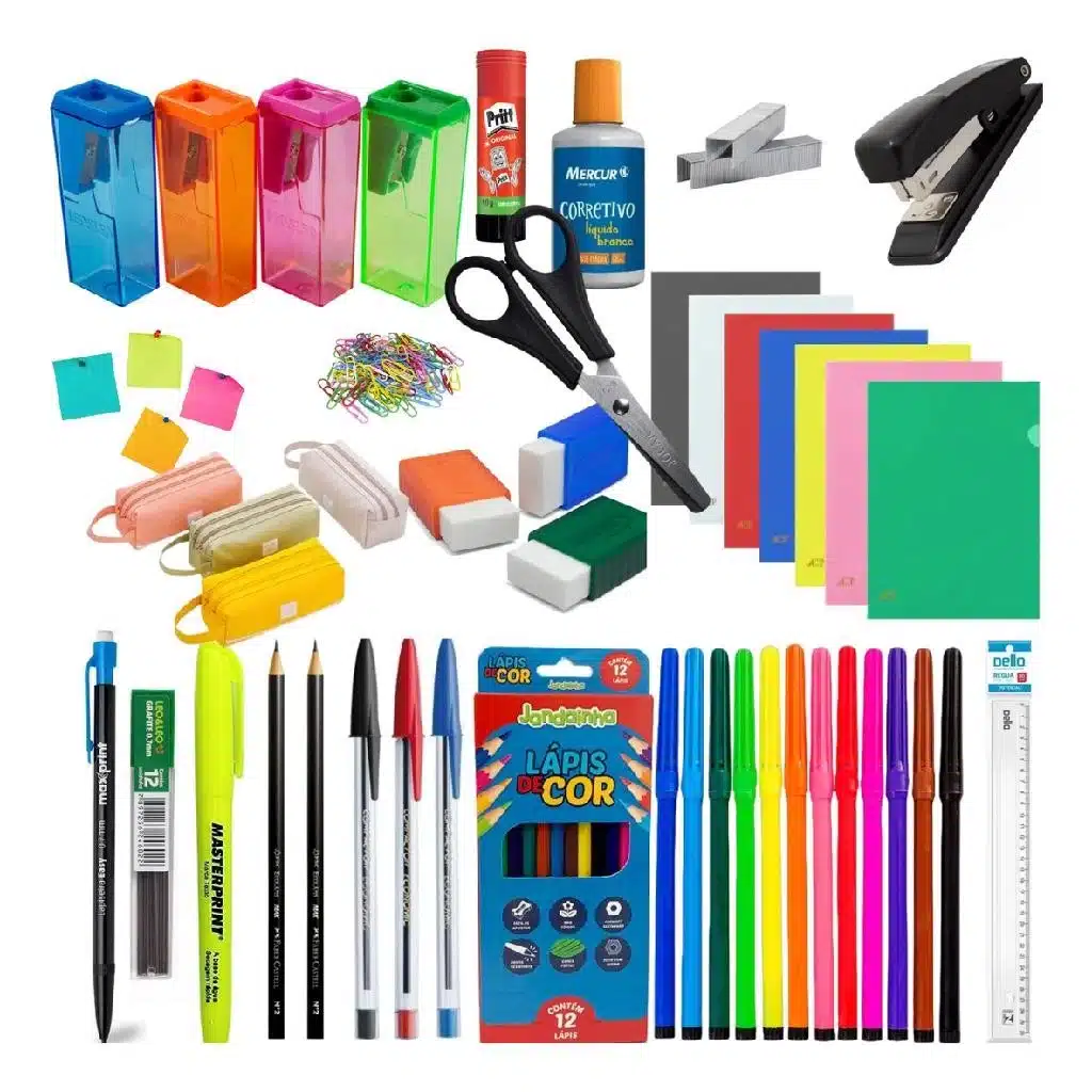 Material Escolar Kit Completo: A Solução Ideal para a Volta às Aulas!