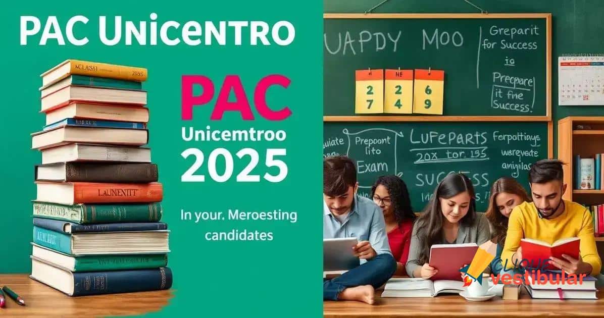 PAC Unicentro 2025: Obras Obrigatórias para o Vestibular