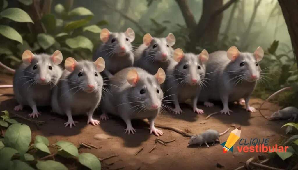 Qual o coletivo de rato? Ratada ou rataria?