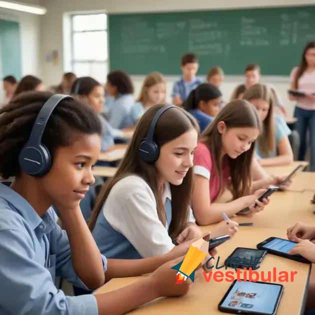 O impacto da proibição de celulares na educação e aprendizado dos estudantes