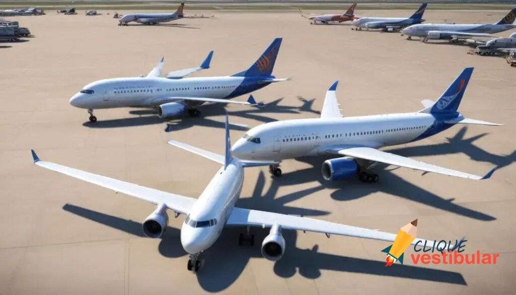 Qual é o coletivo de "aviões"?