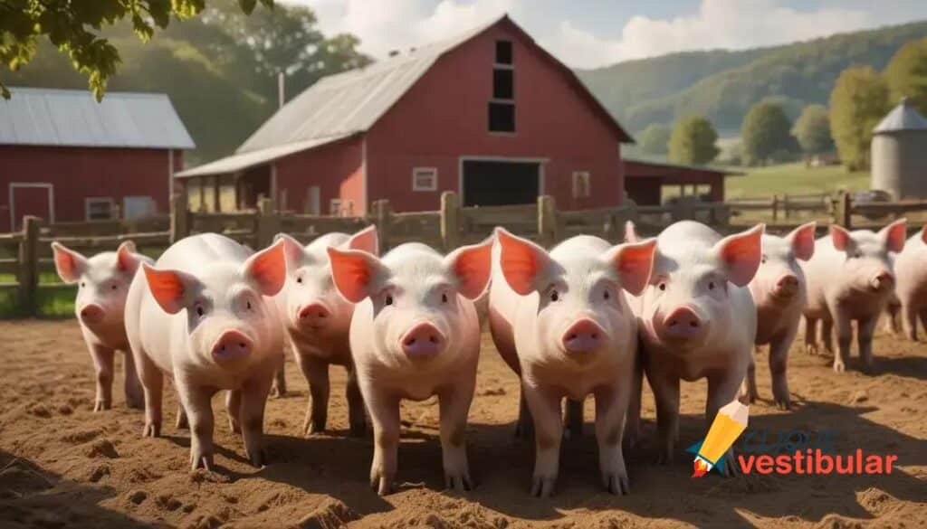 Qual é o coletivo de "porcos"?