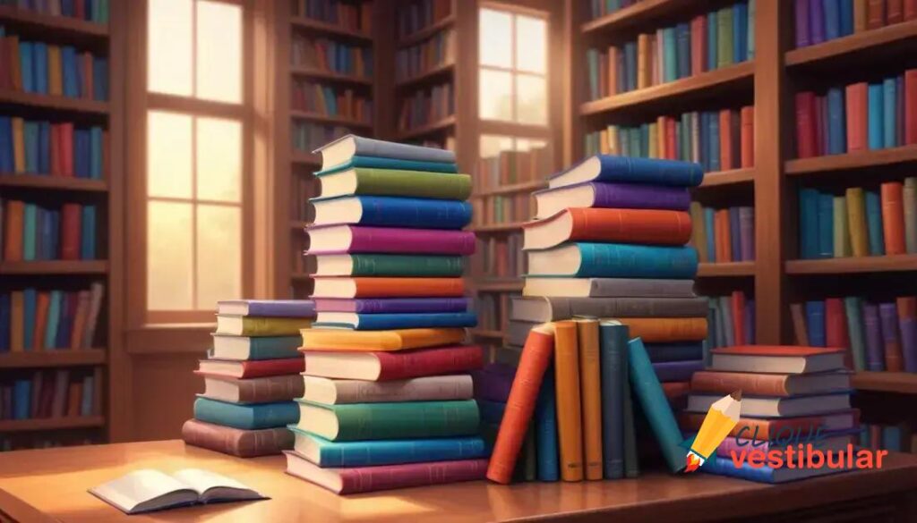 Qual é o coletivo de "livros"?