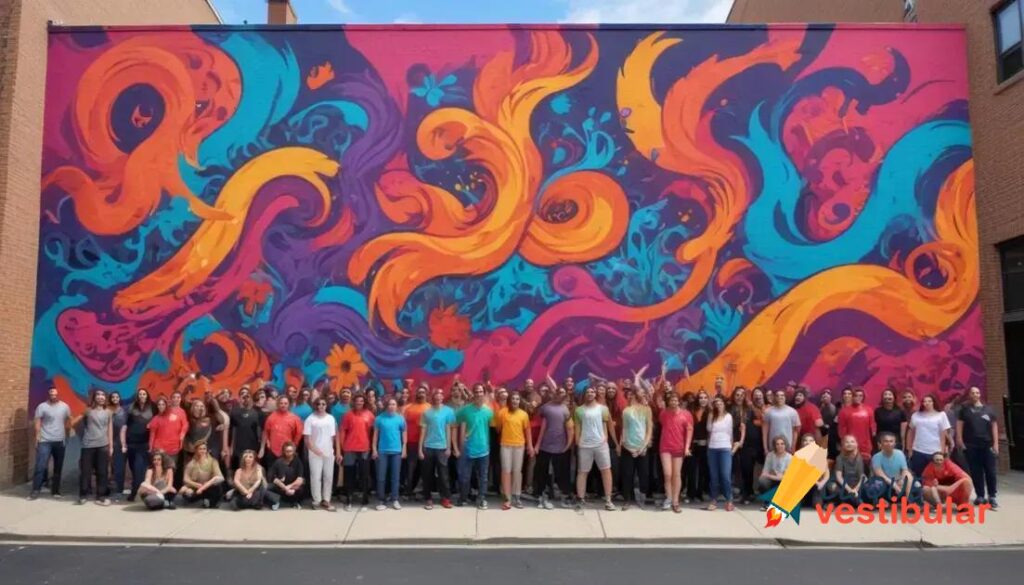 Qual é o coletivo de "artistas"?