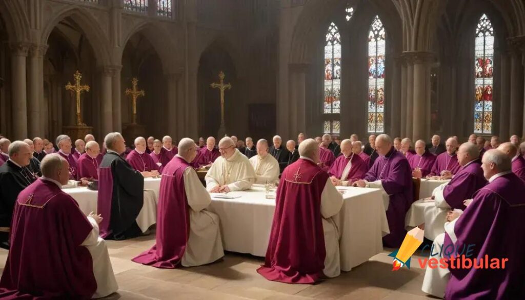 Qual é o coletivo de "bispos"?