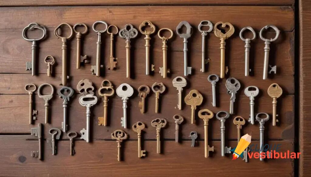 Qual é o coletivo de "chaves"?