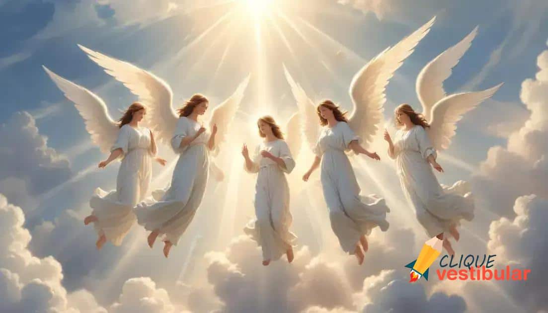 Qual é o coletivo de "anjos"?