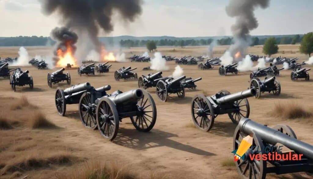 Qual é o coletivo de "canhões"?