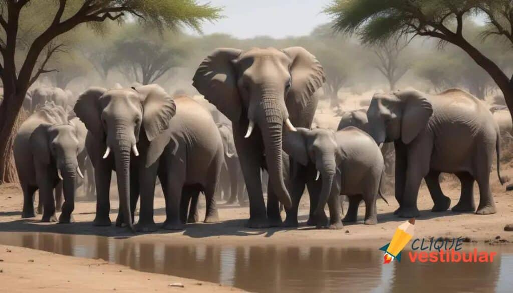 Qual é o coletivo de "elefantes"?