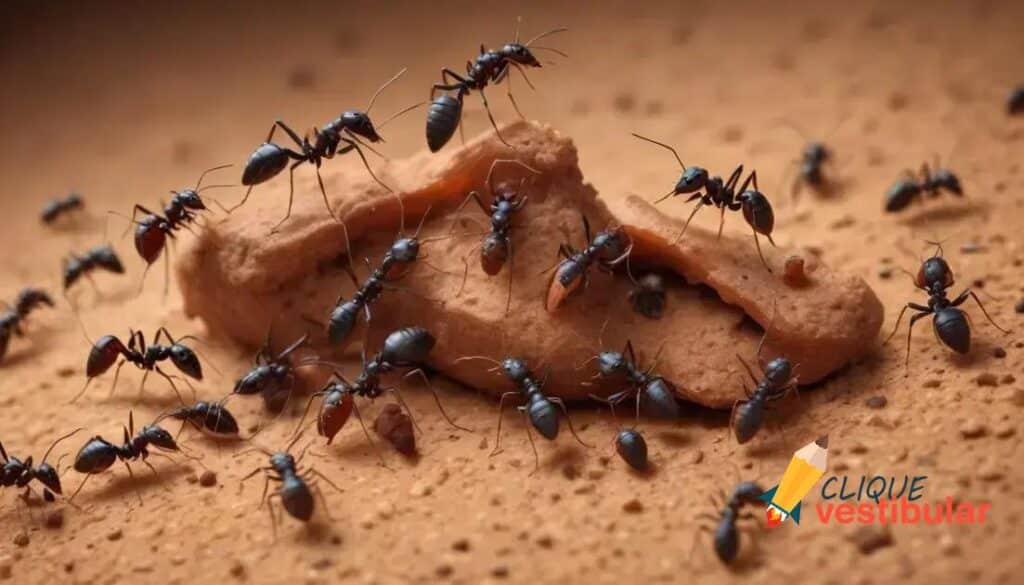 Qual é o coletivo de "formigas"?