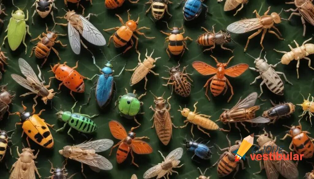 Qual é o coletivo de "insetos"?