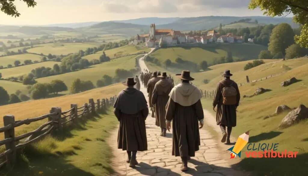 Qual é o coletivo de "peregrinos"?