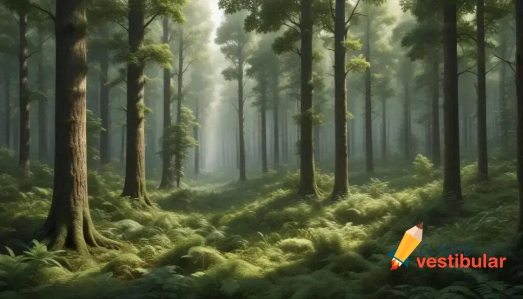 Qual é o coletivo de "árvores" (em linha)?