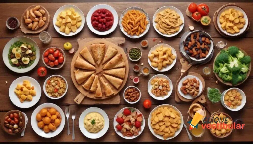 Como se fala "Comida" em inglês?