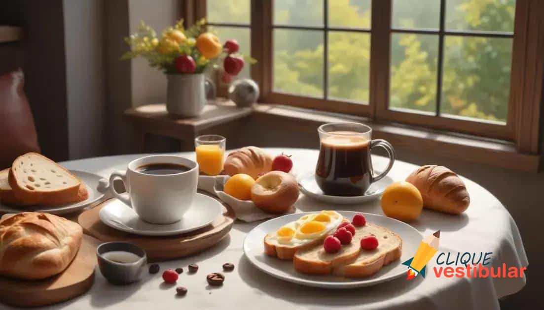 Café da manhã tem hífen?