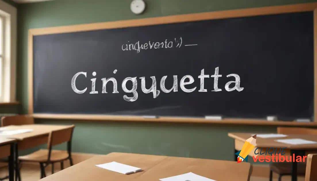 Cinquenta ou "Cincuenta"?