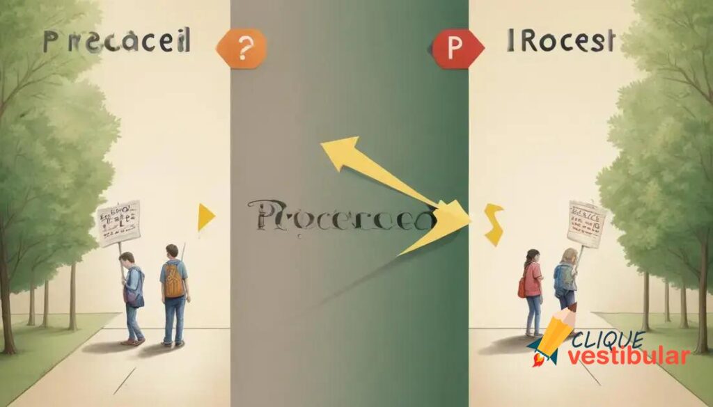 Qual é o correto: "Preceder" ou "Proceder"?