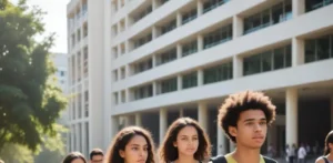 Candidatos se dirigem aos locais de prova do Vestibular UEG 2026/1, prontos para a etapa decisiva da seleção acadêmica.