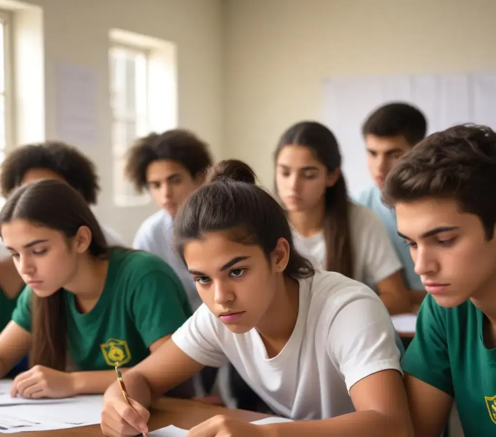 alunos brasileiros refletem sobre os conteúdos aplicados no primeiro dia do enem 2025, que incluiu temas culturais e sociais.