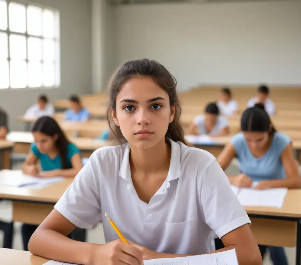 Candidatos finalizam o primeiro dia do Enem 2025, aguardando a divulgação do gabarito provisório.