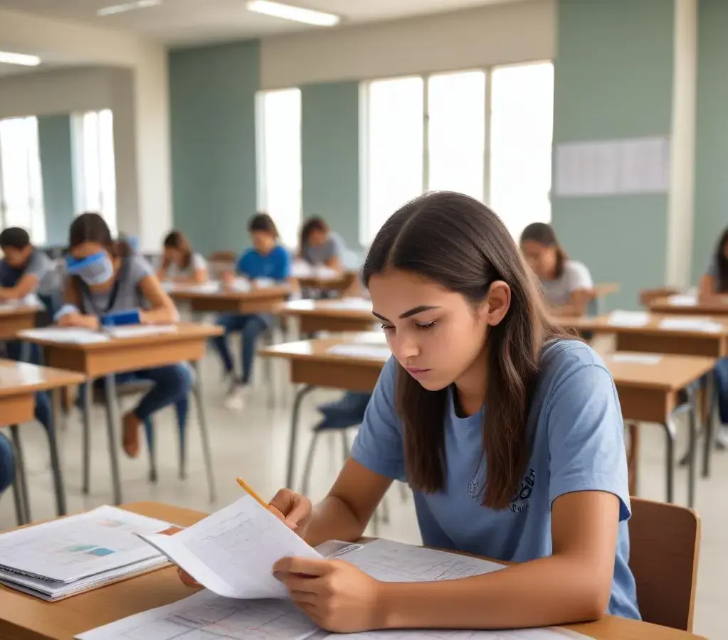 Candidatos ao Vestibular Unificado UFSC, IFSC e IFC 2026 conferem os últimos detalhes logísticos antes da aplicação das provas em dezembro.