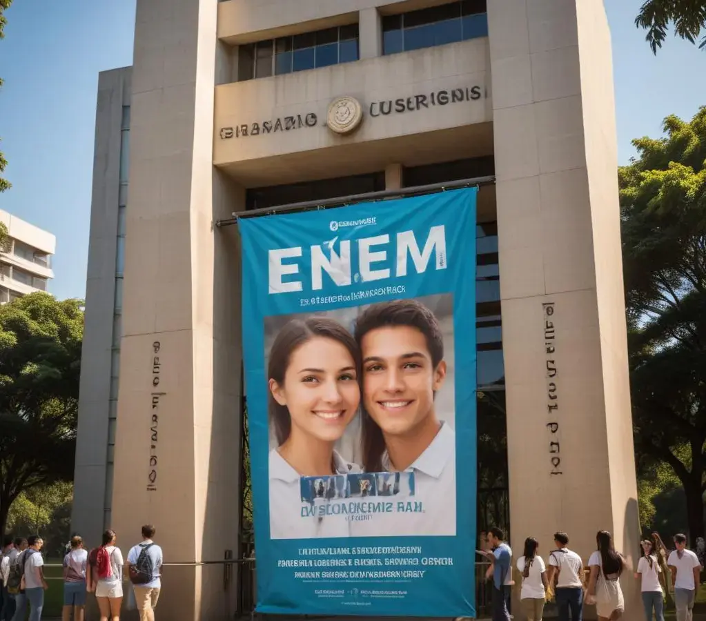USP abre inscrições de processo seletivo para ingressar na graduação com nota do Enem - (crédito: Reprodução/Jorge Maruta/Jornal da USP)