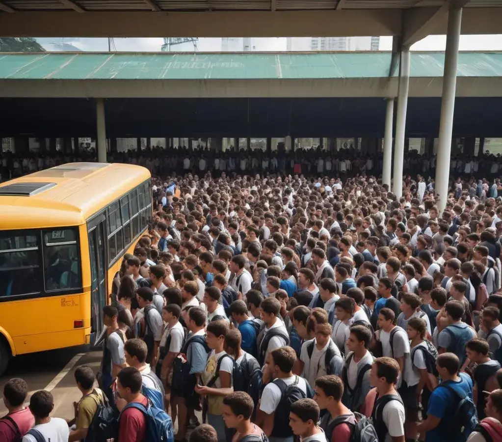 Reforço na frota da Transcol visa garantir o acesso tranquilo dos estudantes aos locais de prova do Enem na Grande Vitória.