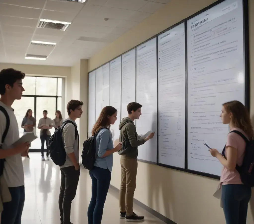 Estudantes aguardam ansiosamente pela divulgação da relação de candidatos com provas de redação e discursiva corrigidas para o curso de Medicina 2026 da EBMSP.