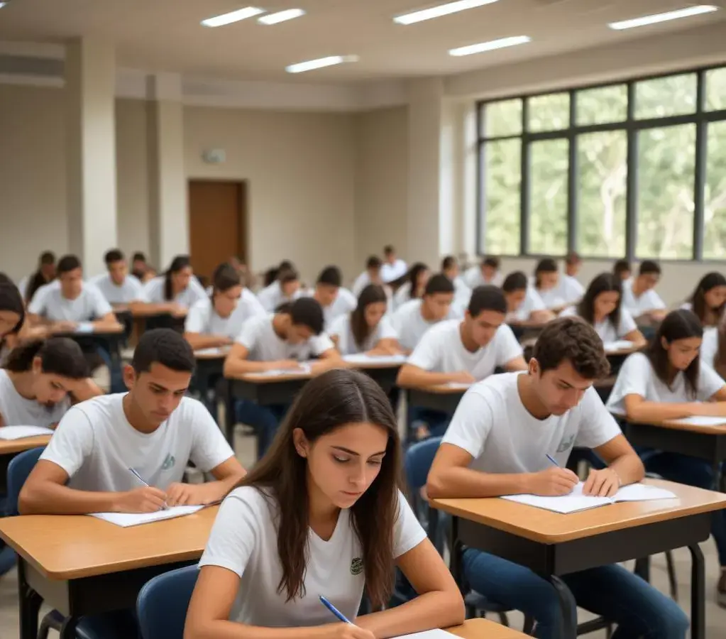 Candidatos realizam as provas dissertativas da segunda fase do Vestibular Unicamp 2026.
