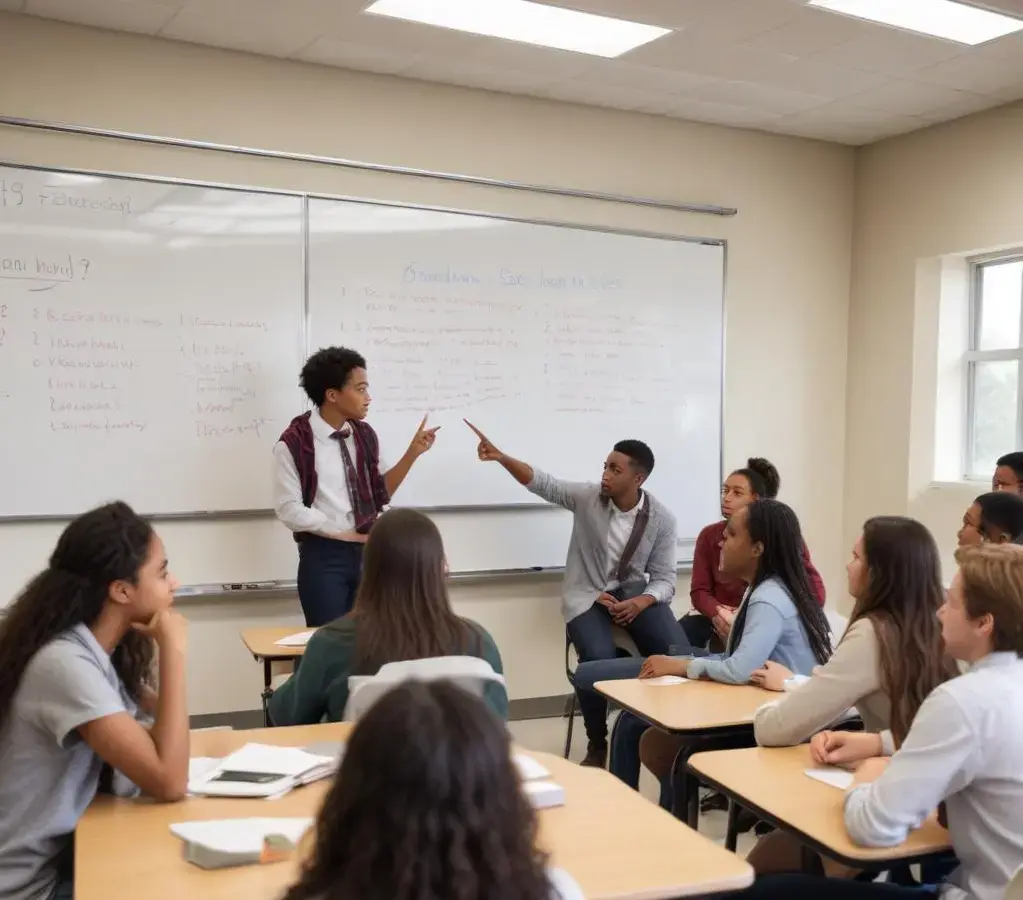 Candidatos da UFRGS 2026 debatem questões complexas sobre a permanência no ensino, tema central da redação.
