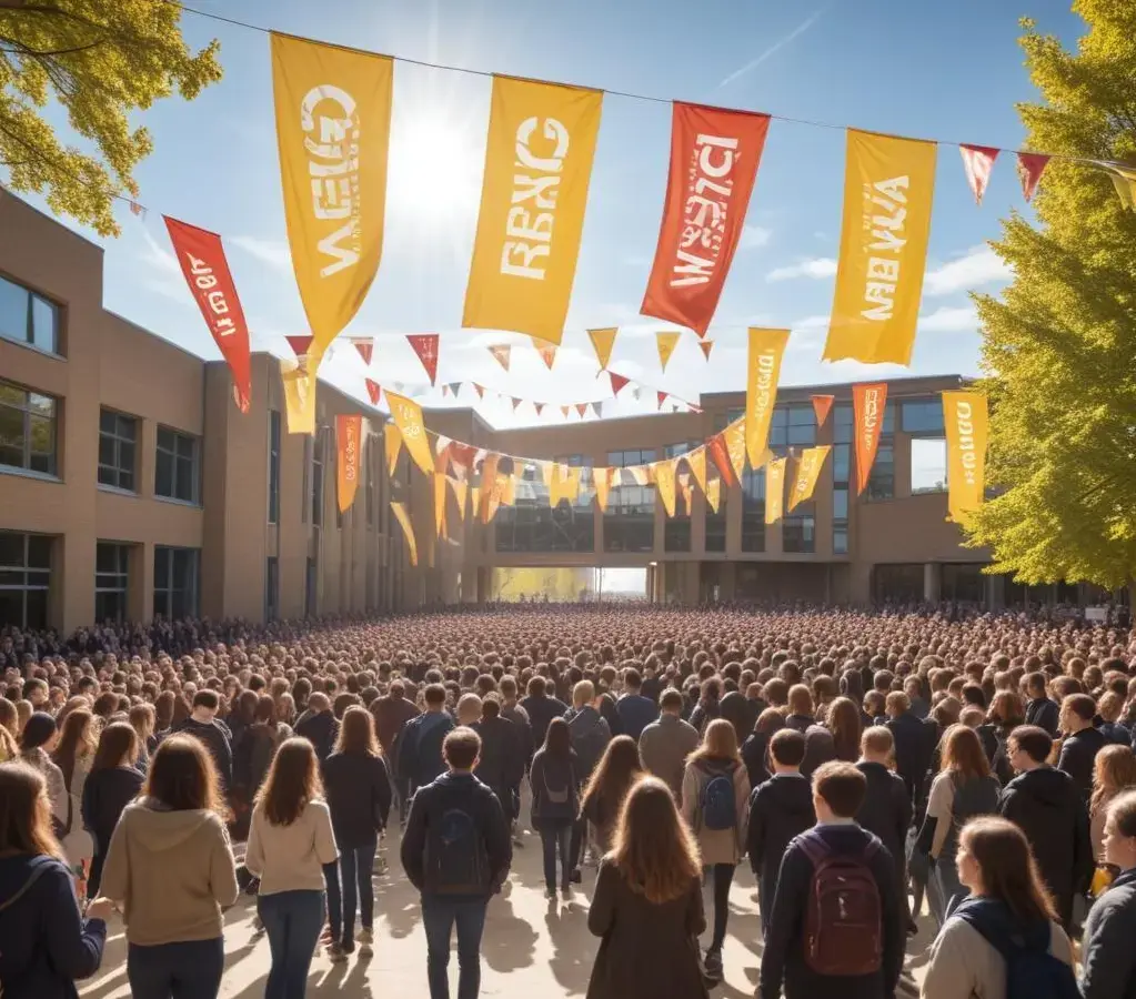 Celebração dos aprovados no vestibular da UEA 2025. Celebração dos aprovados no vestibular da UEA 2025.