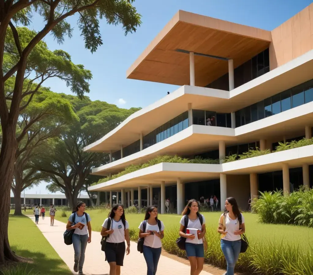Jovens e adultos buscam oportunidades de ensino superior no <b>Vestibular Complementar Unitins 2026</b> no Tocantins, em um ambiente universitário moderno e acolhedor. Jovens e adultos buscam oportunidades de ensino superior no Vestibular Complementar Unitins 2026 no Tocantins, em um ambiente universitário moderno e acolhedor.