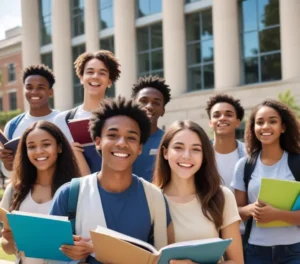 Jovens estudantes comemoram a oportunidade de ingresso no ensino superior através do Vestibular Complementar Unitins 2026.