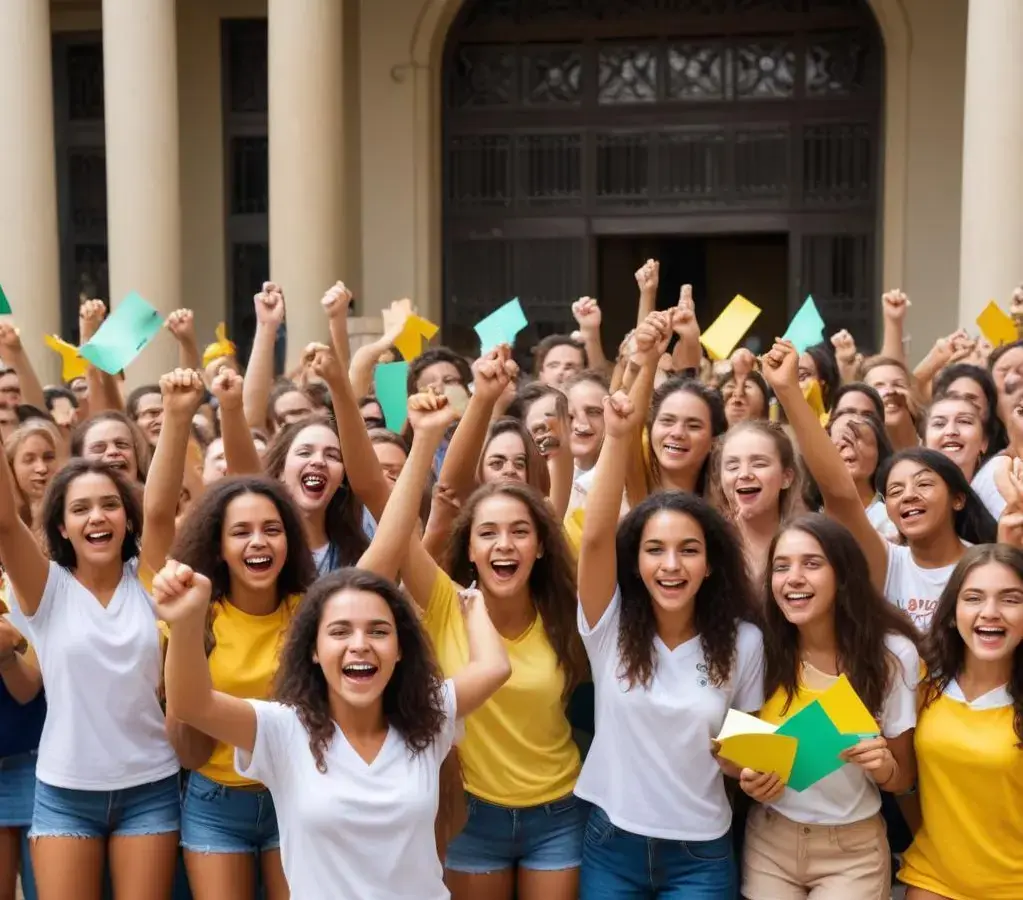 Estudantes da rede estadual do Paraná comemoram a aprovação no Vestibular 2026 da Universidade Federal do Paraná (UFPR), celebrando um marco importante em suas jornadas acadêmicas.