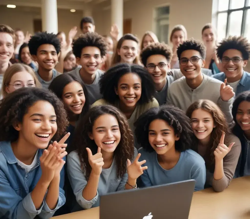 Estudantes consultam a lista de aprovados do vestibular Fuvest 2026, ansiosos pelos resultados que definirão seu futuro acadêmico na USP.