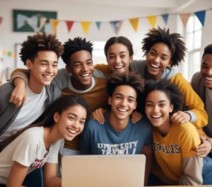 Estudantes celebram a divulgação da lista de aprovados da Unesp 2026, um momento de alegria e alívio após a jornada do vestibular.