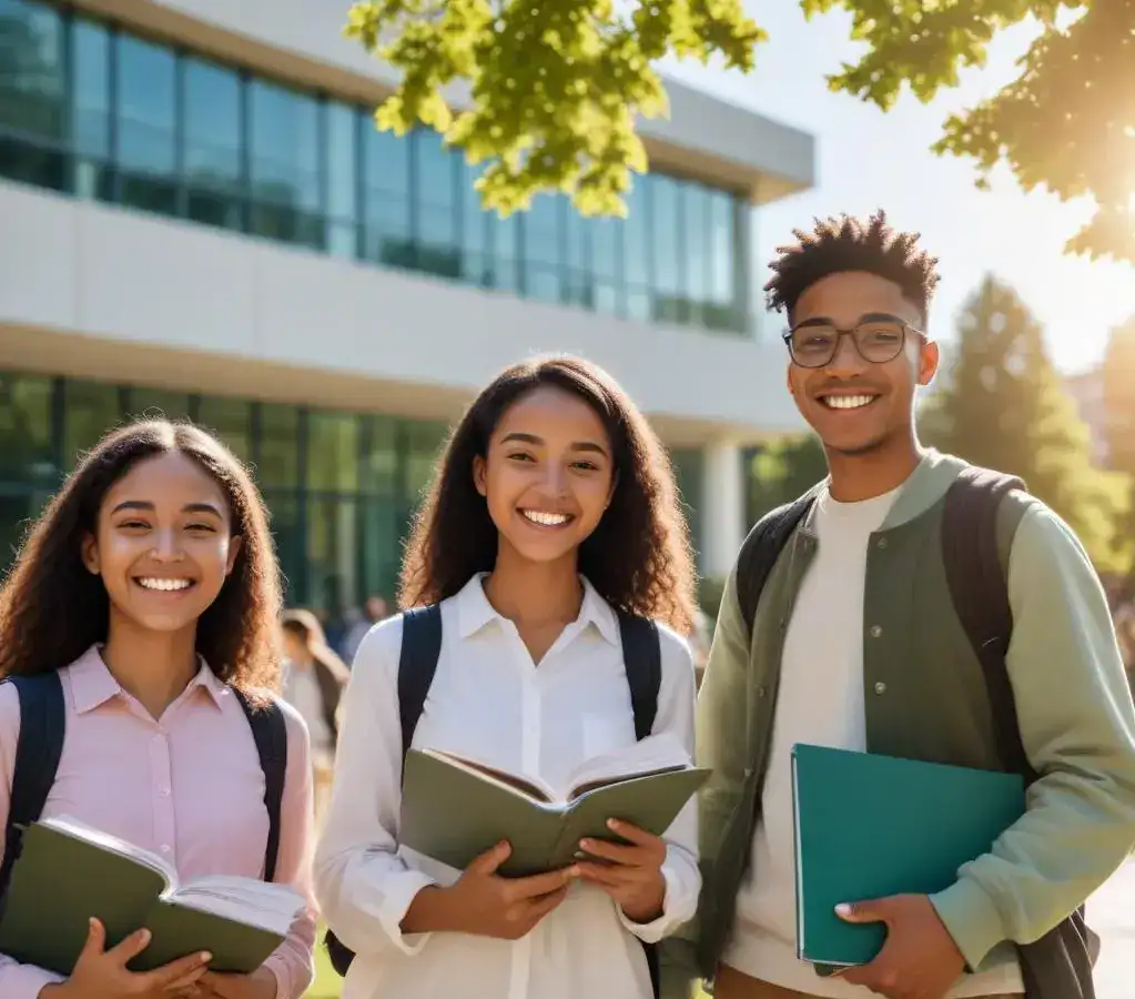 Estudantes celebram após a divulgação das notas do Enem, vislumbrando o futuro acadêmico em universidades por todo o Brasil.