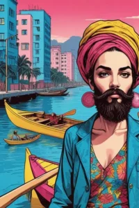 Capa do Livro A terceira margem do rio de João Guimarães Rosa